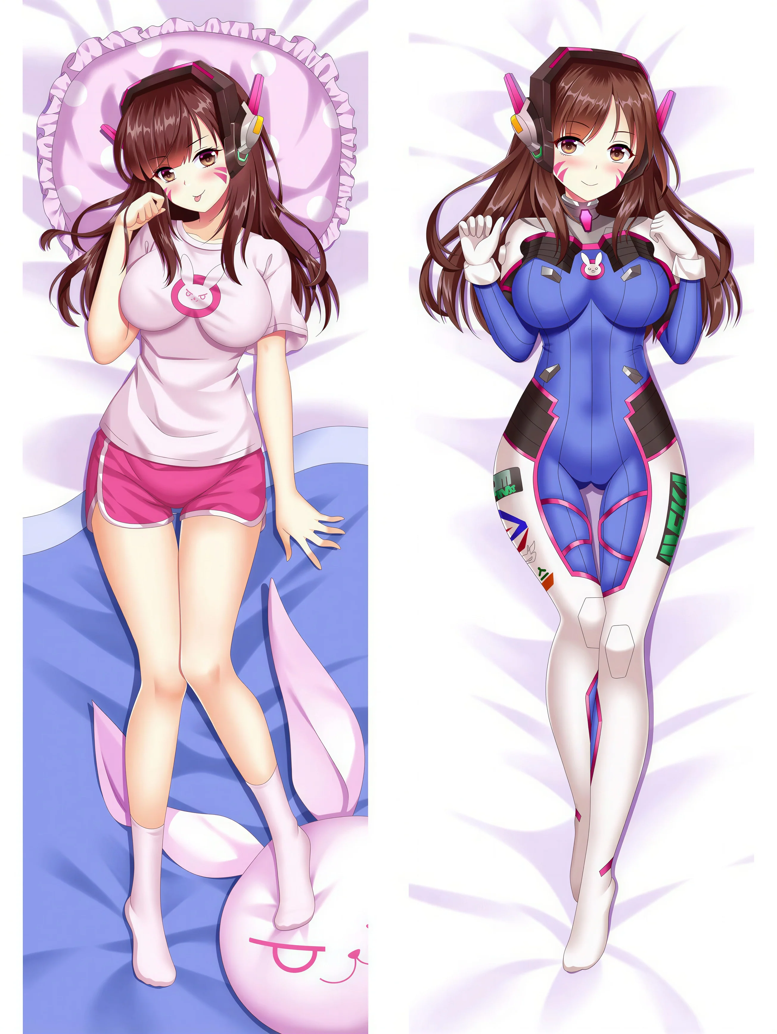 D.Va Körper-Kissen <br/> D.Va Overwatch - Image 2