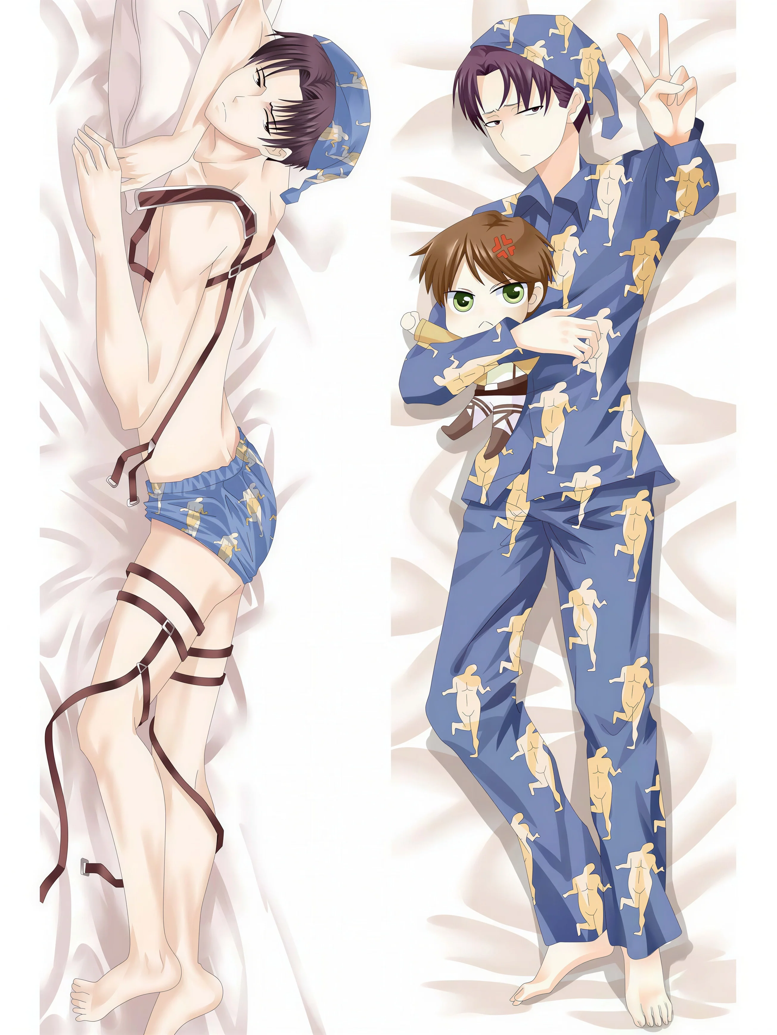 Levi Body Pillow <br/> Levi Ackerman Niedlich - Image 2