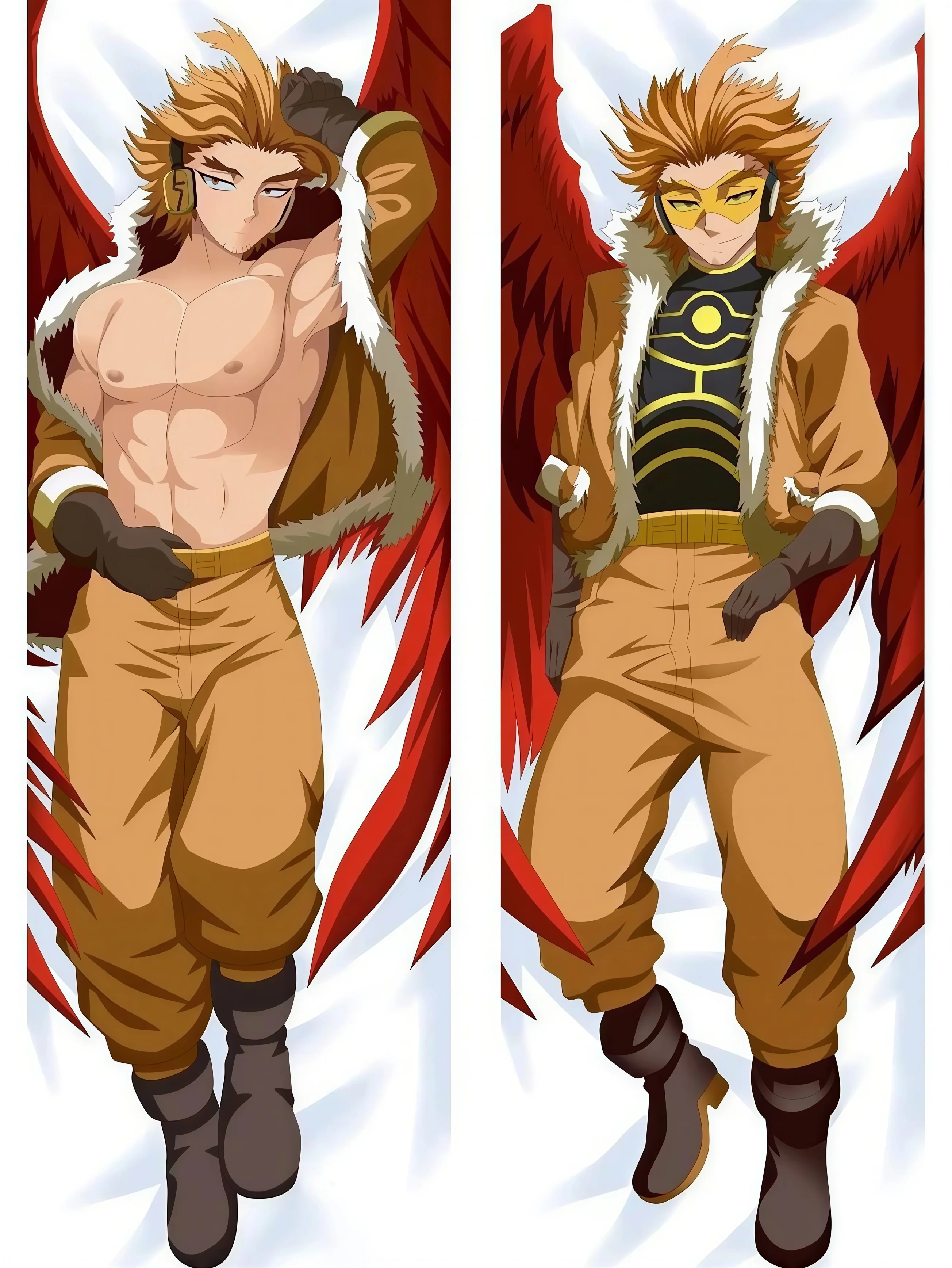 Hawks Körperkissen <br/> Hawks My Hero Academia - Image 2