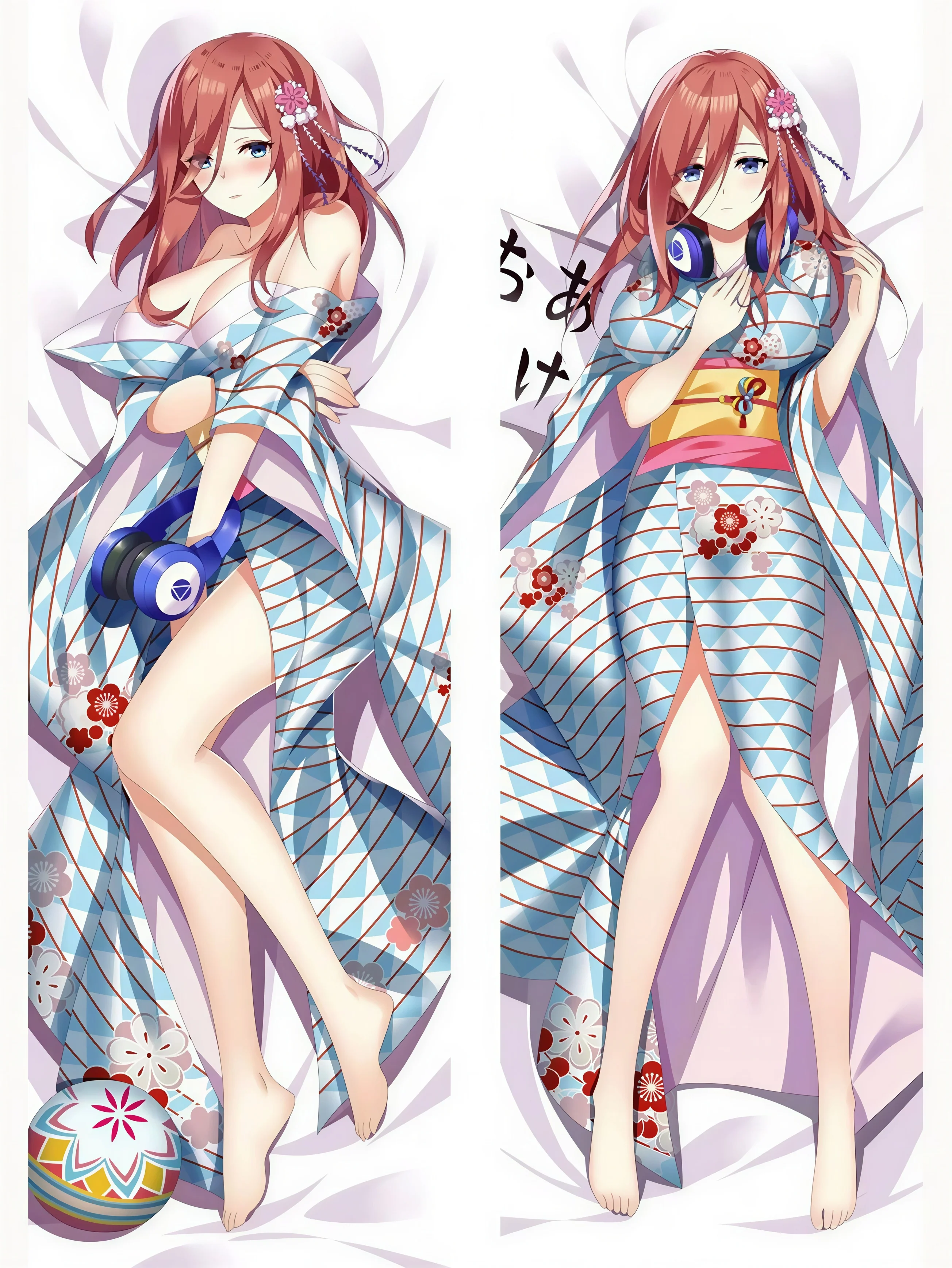 Miku Nakano Körper-Kissen <br/> Miku Nakano Kimono - Image 2
