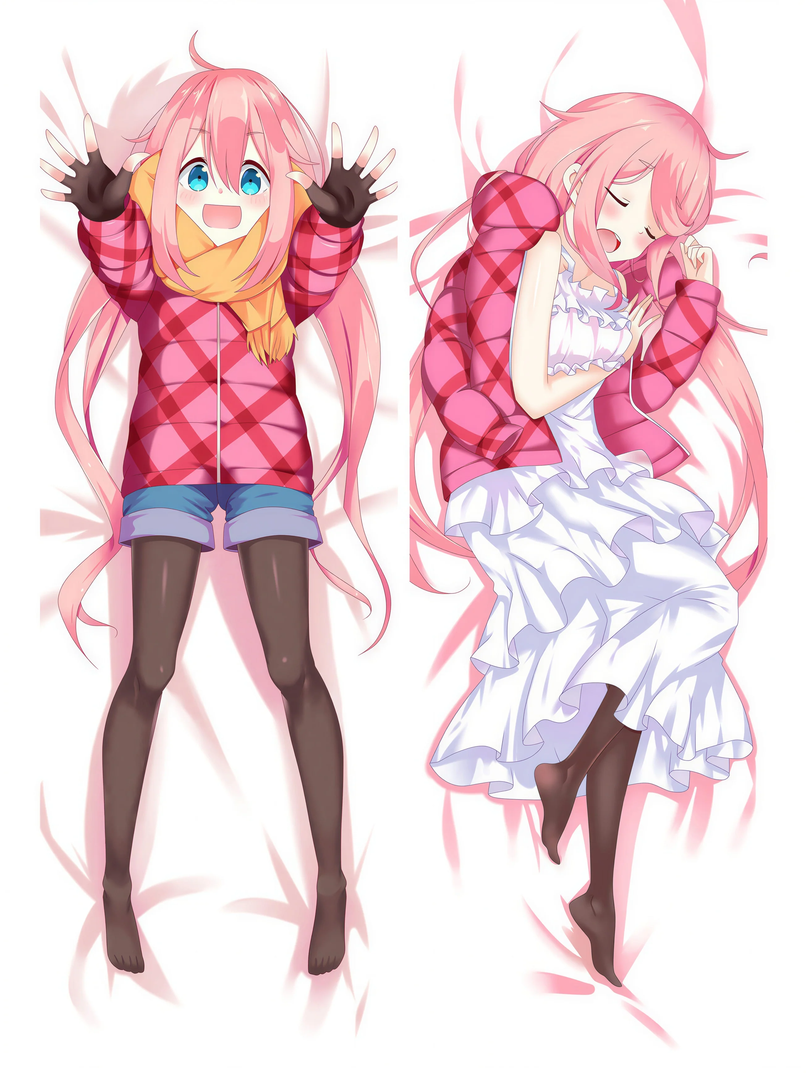Nadeshiko Kagamihara Körper-Kissen <br/> Nadeshiko Yuru Camp - Image 2