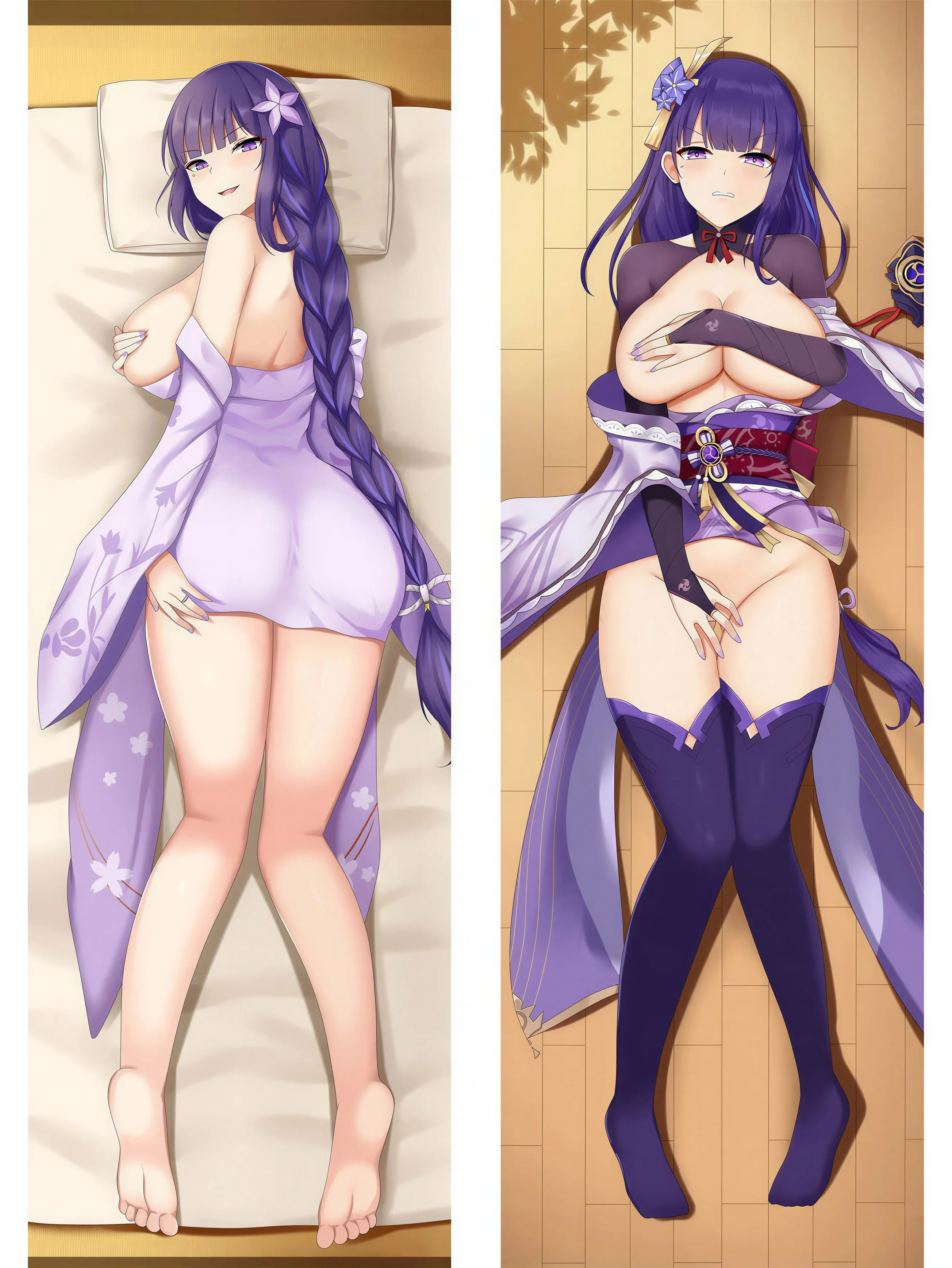 Raiden Shogun Body Pillow <br/> Raiden Shogun Hot - Image 2