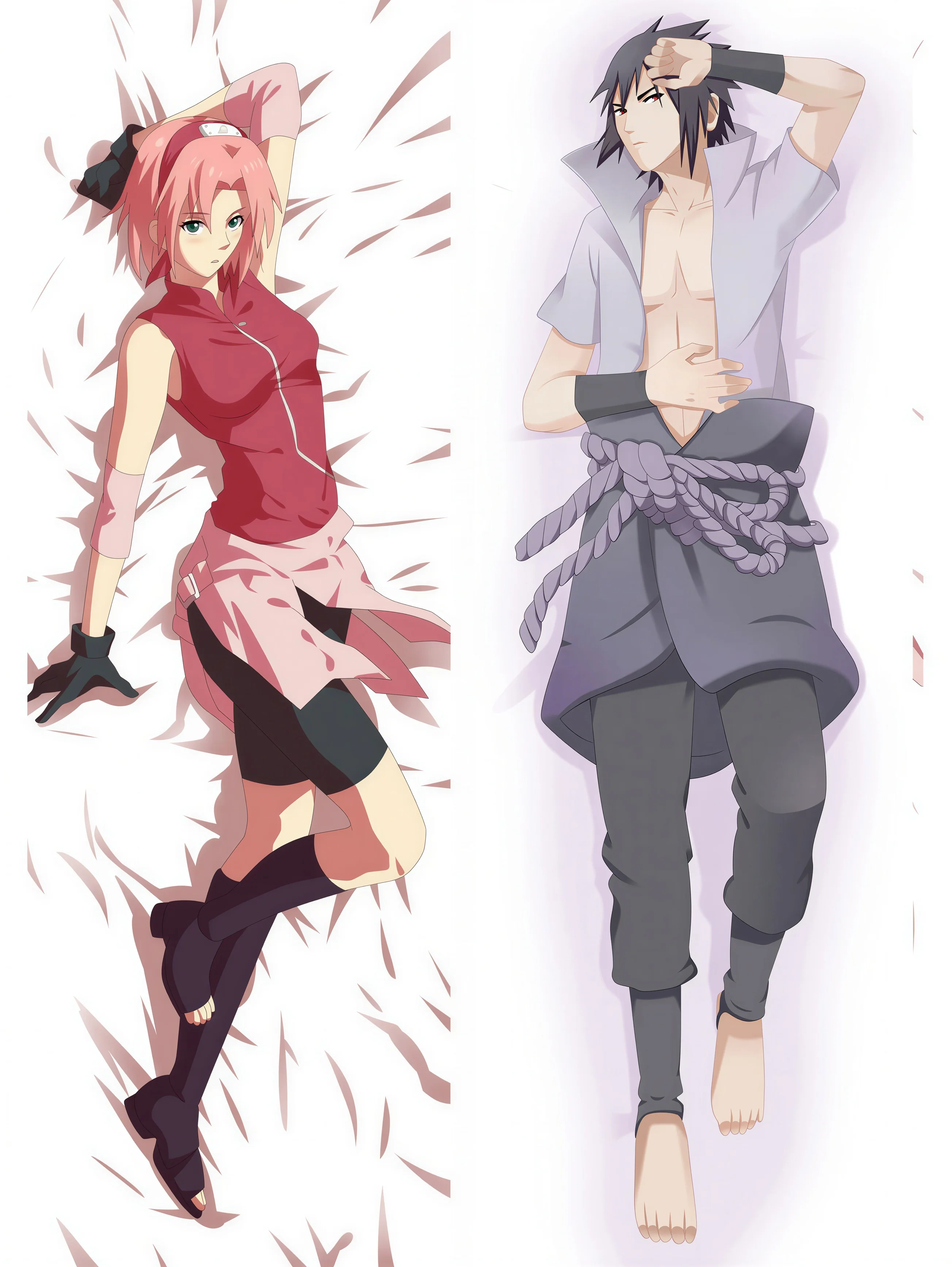 Sakura X Sasuke Body Pillow <br/> Sasuke und Sakura - Image 2