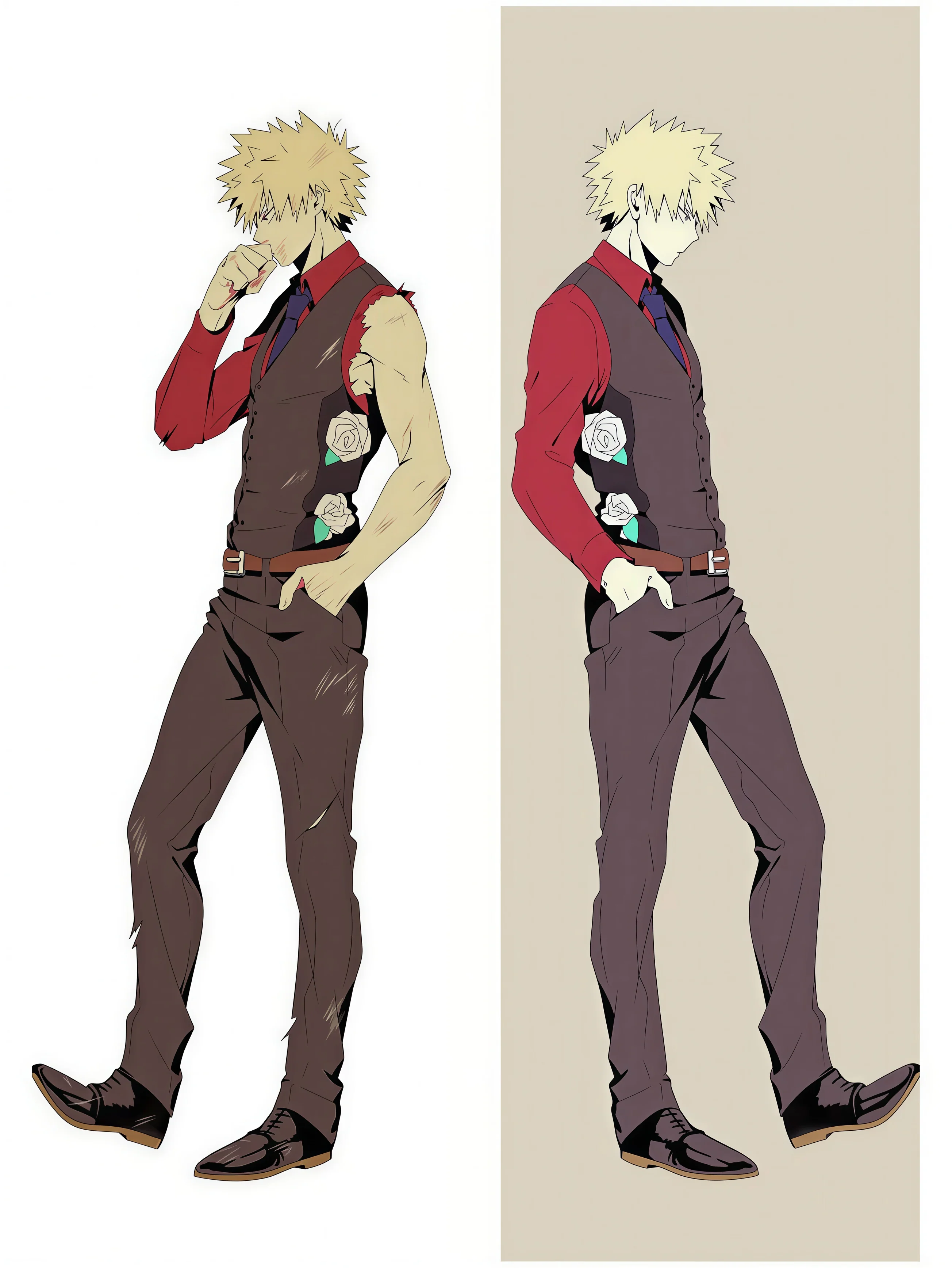Bakugo Körper Kopfkissen<br/> MHA Bakugo - Image 2